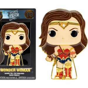 Funko POP! Pin Enamel Pin Justice League Wonder Woman #09 New Sealed 2021